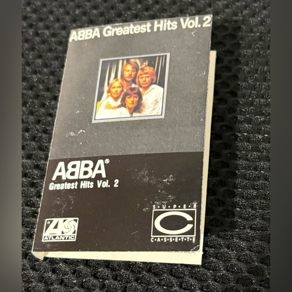 ABBA - Greatest Hits Vol. 2 Cassette Tape (Vintage, Atlantic Records) - Picture 4 of 7